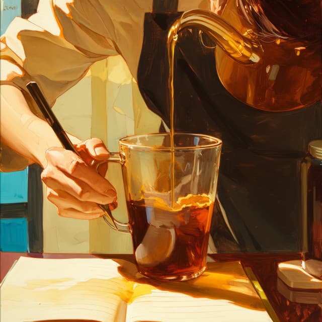 The Chick Lies in Bed Listening to Sad Lofi Beats - lofi.sad