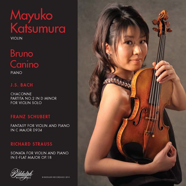 Bach, Schubert & R. Strauss: Chamber Works - Mayuko Katsumura