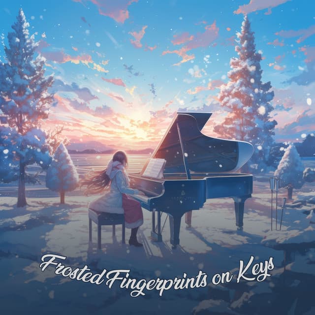 Frosted Fingerprints on Keys - Piano &