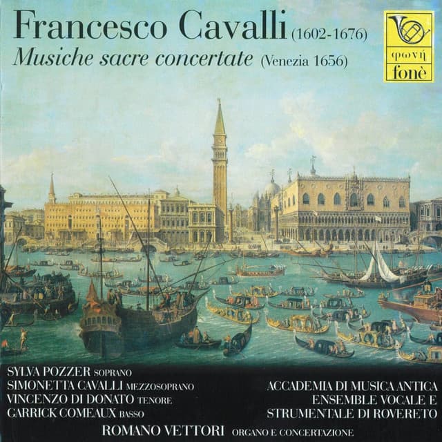 Francesco Cavalli : Musiche sacre concertate - Francesco Cavalli