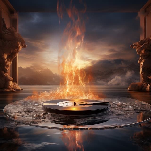Spa Flames: Binaural Fire Melodies - Stereophonic Therapy