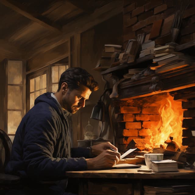 Llamas De Tranquilidad Musical: Junto A La Chimenea - El poder curativo del sonido granular