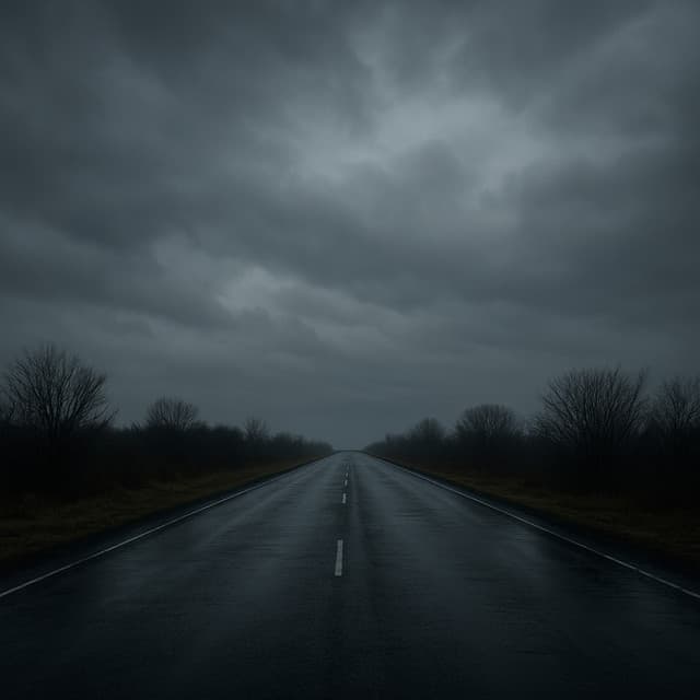 12am Ambient: Grey Skies and Gentle Hours - Meditation Rain Sounds