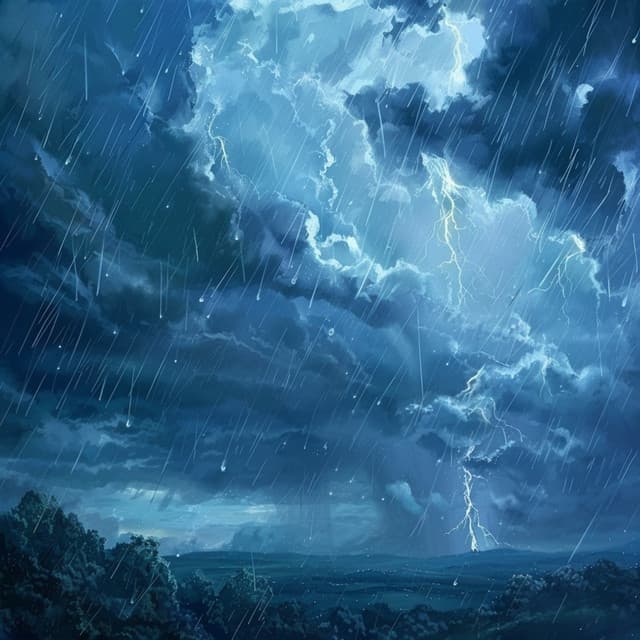 Calming Storm: Sleepy Chill Rain and Thunder - Soothing Music for Sleep