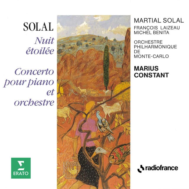 Solal: Nuit étoilée & Concerto pour piano et orchestre - Martial Solal