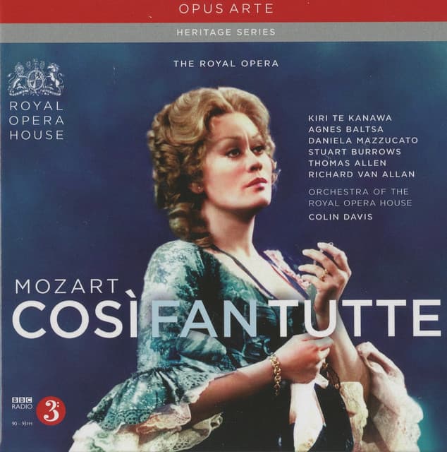 Mozart: Cosi fan tutte - Wolfgang Amadeus Mozart