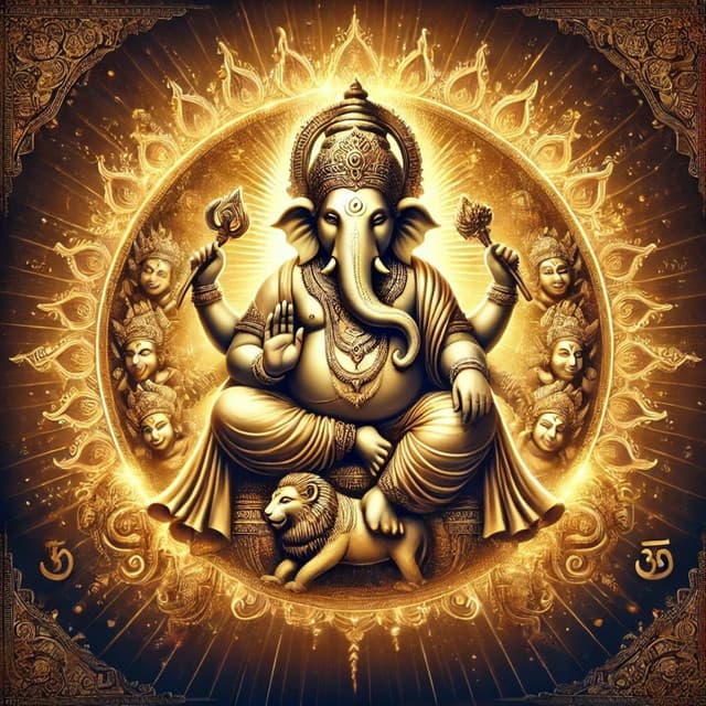 Powerful Heramba Ganapati Mantra: Attract Wealth & Prosperity - Spiritual Meditation Vibes
