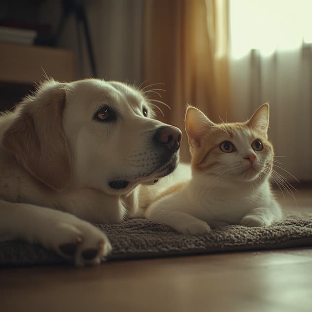 Peaceful Lullabies for Calm Pets - Complete Brainwave Therapy System