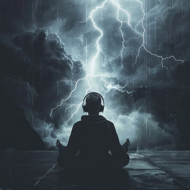 Meditation Through Thunder: Serene Sounds - Ashtanga