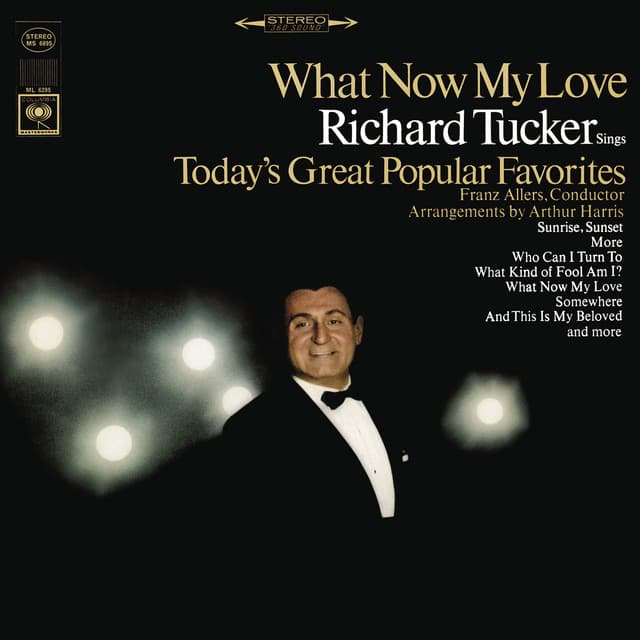 Richard Tucker - What Now My Love - Richard Tucker
