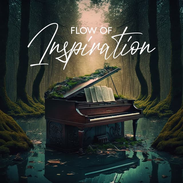 Flow of Inspiration: Relaxing Piano Music with Water Sounds for Reading, Studying, Concentration - Soothing Music Collection
