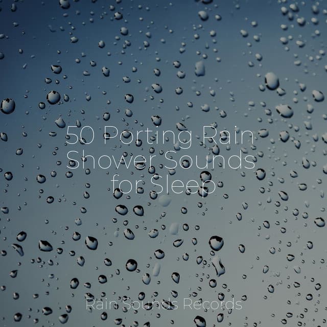 50 Porting Rain Shower Sounds for Sleep - Sounds of Nature White Noise for Mindfulness, Meditation and Relaxation