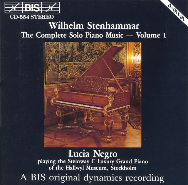 Stenhammar: Complete Solo Piano Music, Vol. 1 - Wilhelm Stenhammar