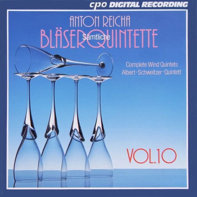 Reicha: Wind Quintets, Vol. 10 - Anton Reicha