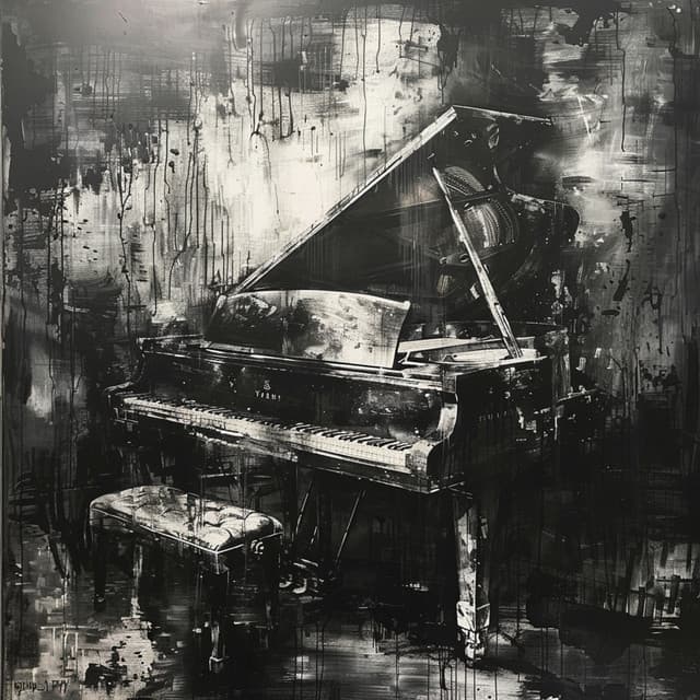 Música De Piano: Melodías Sombreadas - Pianos pacíficos