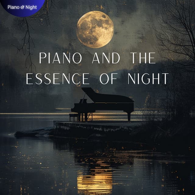 Piano and the Essence of Night: Serene Harmonies - Piano & Night