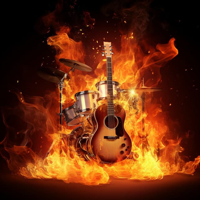 Music for Fire: Inferno Serene Harmonies - Soothing Music