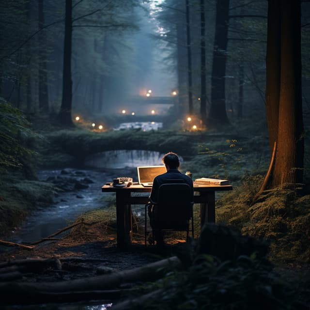 Music for Stress Relief: Waterscapes' Productive Rhapsody - Under Bare Sky